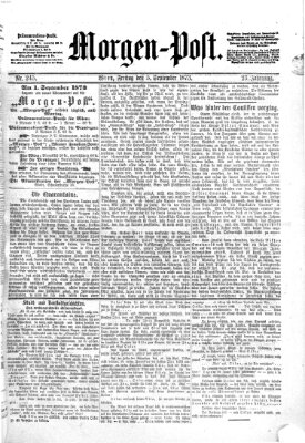 Morgenpost Freitag 5. September 1873