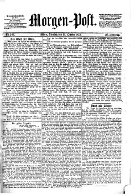 Morgenpost Dienstag 14. Oktober 1873