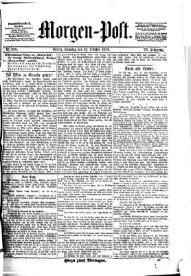 Morgenpost Sonntag 19. Oktober 1873