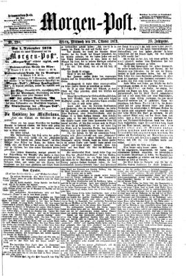 Morgenpost Mittwoch 29. Oktober 1873