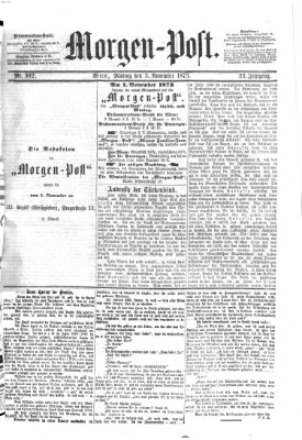 Morgenpost Montag 3. November 1873