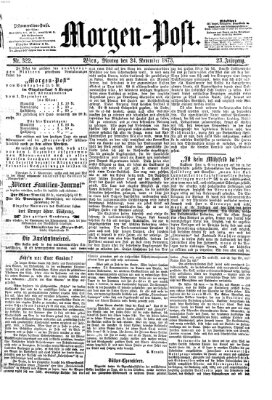 Morgenpost Montag 24. November 1873