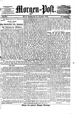 Morgenpost Sonntag 21. Dezember 1873