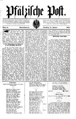 Pfälzische Post Dienstag 14. Januar 1873