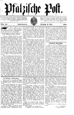 Pfälzische Post Dienstag 27. Mai 1873