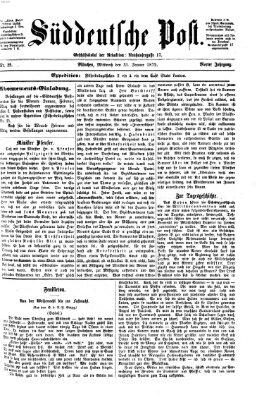 Süddeutsche Post Mittwoch 31. Januar 1872