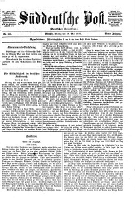 Süddeutsche Post Sonntag 19. Mai 1872