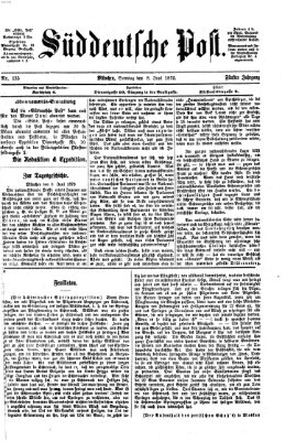 Süddeutsche Post Sonntag 8. Juni 1873