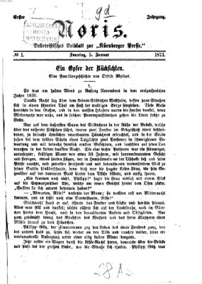 Noris (Nürnberger Presse) Sonntag 5. Januar 1873