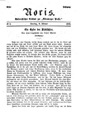 Noris (Nürnberger Presse) Sonntag 9. Februar 1873