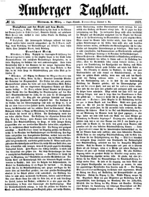 Amberger Tagblatt Mittwoch 6. März 1872