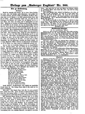 Amberger Tagblatt Samstag 19. Juli 1873