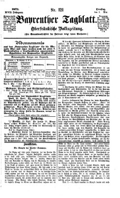 Bayreuther Tagblatt Dienstag 2. Mai 1871