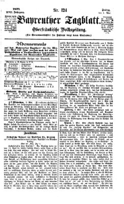 Bayreuther Tagblatt Freitag 5. Mai 1871