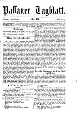 Passauer Tagblatt Mittwoch 7. Mai 1873