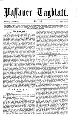 Passauer Tagblatt Dienstag 13. Mai 1873