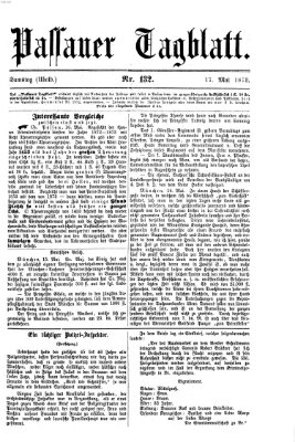 Passauer Tagblatt Samstag 17. Mai 1873