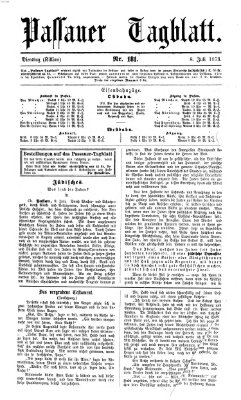 Passauer Tagblatt Dienstag 8. Juli 1873