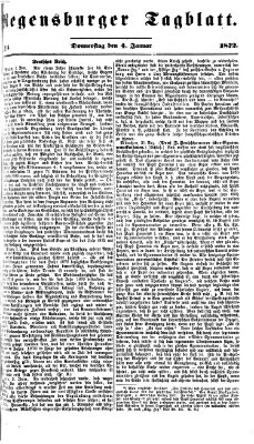 Regensburger Tagblatt Donnerstag 4. Januar 1872