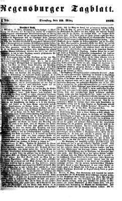 Regensburger Tagblatt Dienstag 19. März 1872