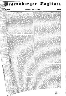 Regensburger Tagblatt Freitag 17. Mai 1872