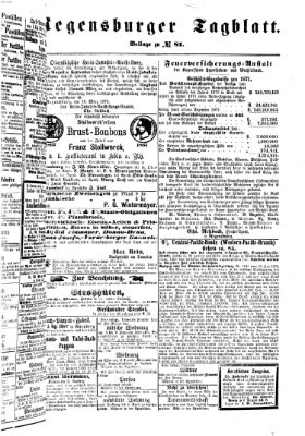 Regensburger Tagblatt Donnerstag 21. März 1872