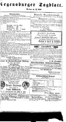 Regensburger Tagblatt Dienstag 23. April 1872