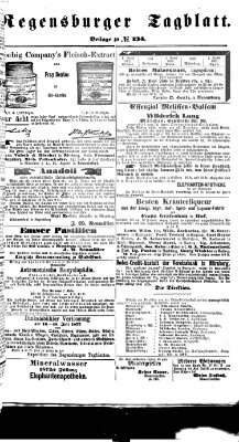 Regensburger Tagblatt Mittwoch 15. Mai 1872