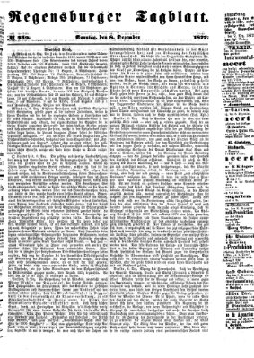 Regensburger Tagblatt Sonntag 8. Dezember 1872