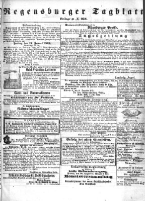 Regensburger Tagblatt Freitag 20. Dezember 1872