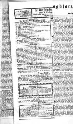 Regensburger Tagblatt Donnerstag 9. Januar 1873