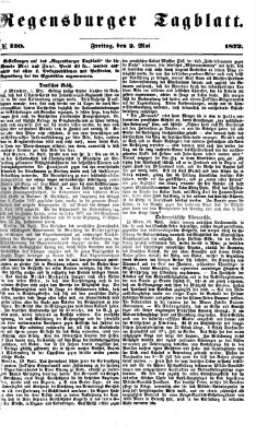 Regensburger Tagblatt Freitag 2. Mai 1873