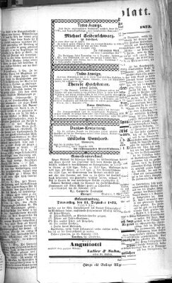 Regensburger Tagblatt Donnerstag 4. Dezember 1873