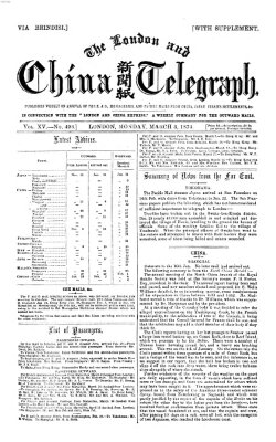 The London and China telegraph Montag 3. März 1873