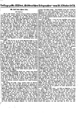 Süddeutscher Telegraph Donnerstag 24. Oktober 1872