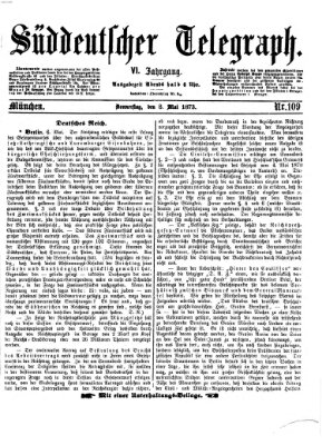 Süddeutscher Telegraph Donnerstag 8. Mai 1873