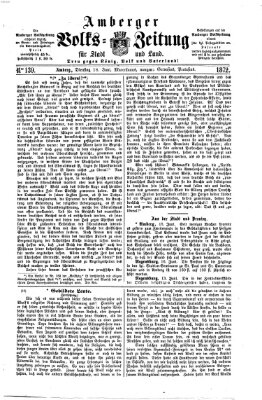 Amberger Volks-Zeitung für Stadt und Land Dienstag 18. Juni 1872