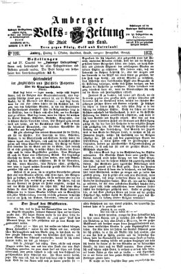 Amberger Volks-Zeitung für Stadt und Land Freitag 3. Oktober 1873