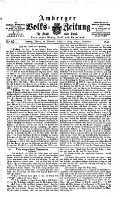 Amberger Volks-Zeitung für Stadt und Land Montag 24. November 1873