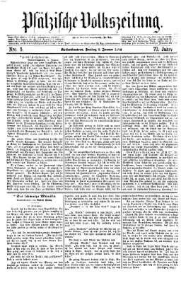 Pfälzische Volkszeitung Freitag 5. Januar 1872