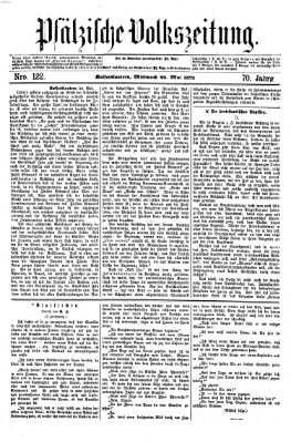 Pfälzische Volkszeitung Mittwoch 22. Mai 1872