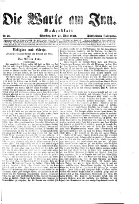 Die Warte am Inn Dienstag 21. Mai 1872