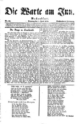 Die Warte am Inn Sonntag 1. Juni 1873