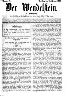 Wendelstein Samstag 13. Januar 1872