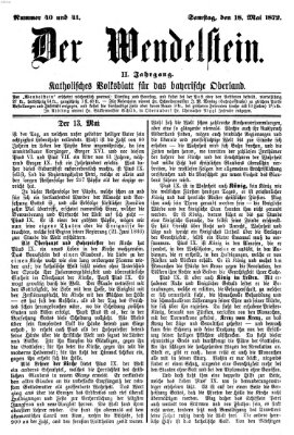 Wendelstein Samstag 18. Mai 1872