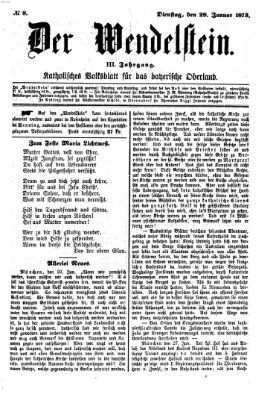 Wendelstein Dienstag 28. Januar 1873