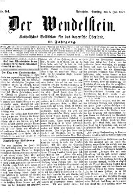 Wendelstein Samstag 5. Juli 1873