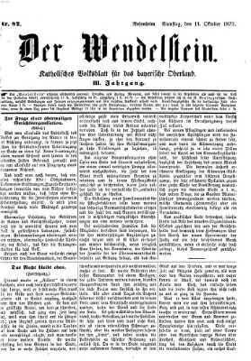 Wendelstein Samstag 11. Oktober 1873