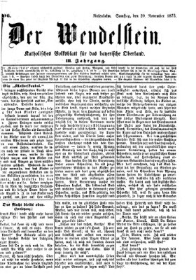 Wendelstein Samstag 29. November 1873