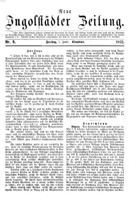 Neue Ingolstädter Zeitung Freitag 7. Juni 1872